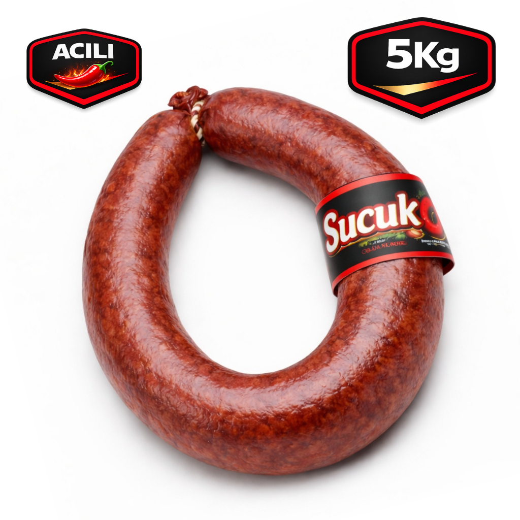 Doğal Dana Gurme Sucuk, Acılı