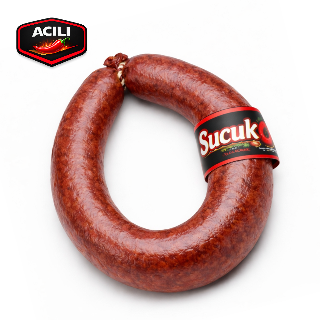 Doğal Dana Gurme Sucuk, Acılı